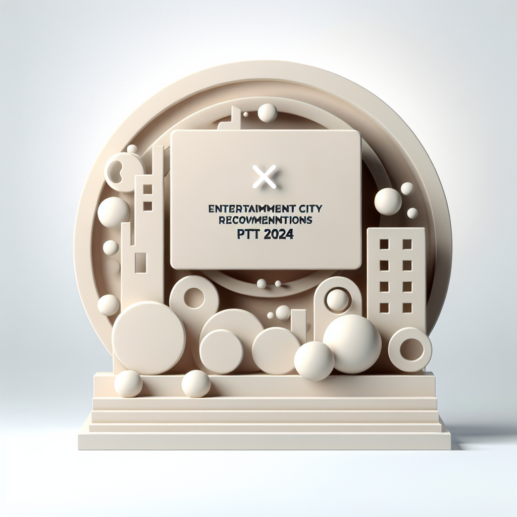 娛樂城推薦PTT 2024, clean and minimalist design, high quality, suitable for blog post, no text or watermarks