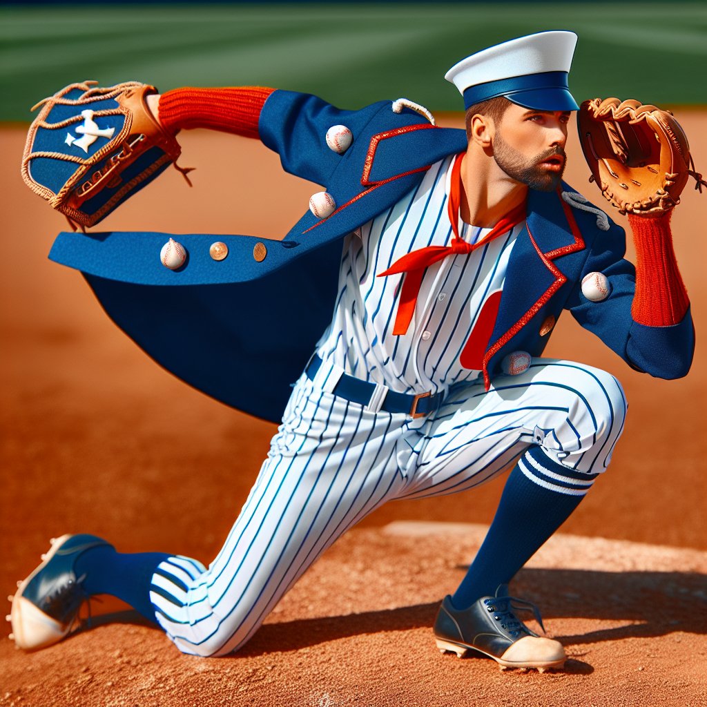 水手mlb, professional blog illustration, high quality, suitable for blog post, no text or watermarks
