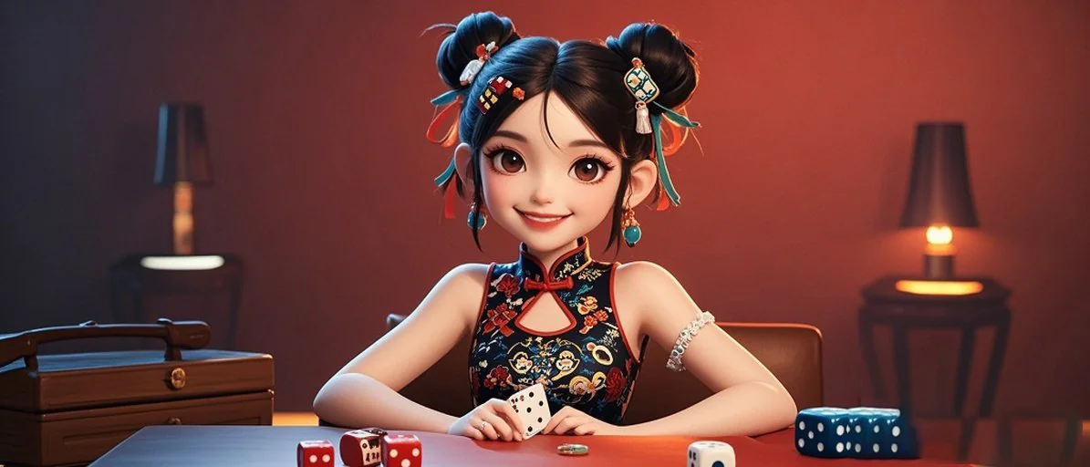 百家樂大路顯示長龍趨勢示意