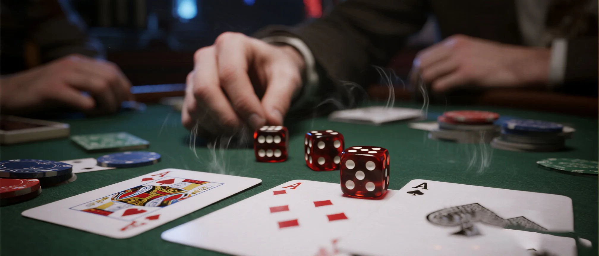 21點軟牌與硬牌點數計算示意